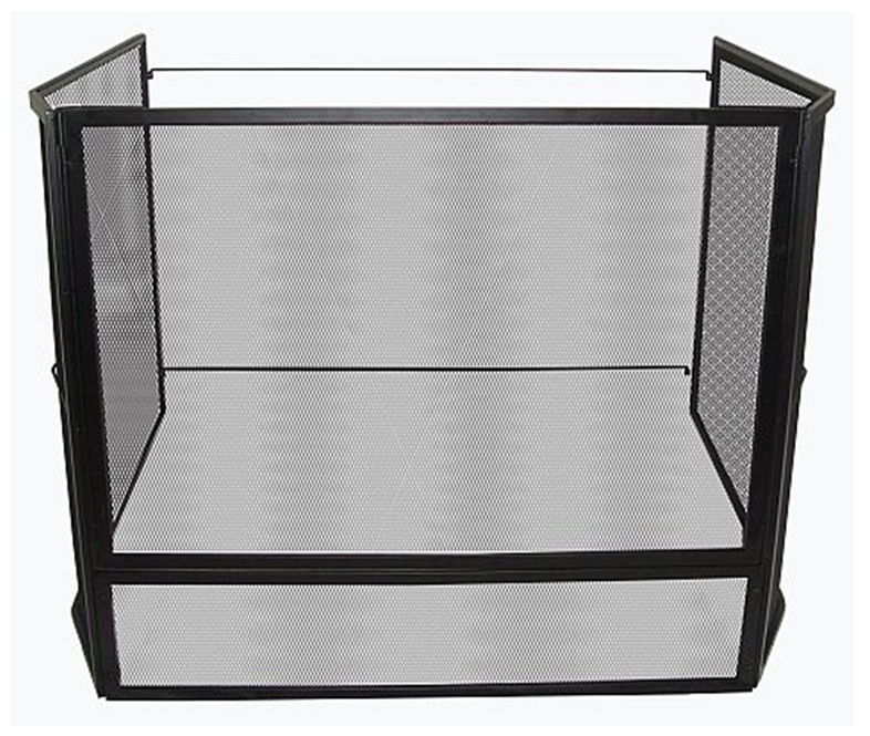 Wood Heater Child Guard / Safety Fence with Gate & mesh