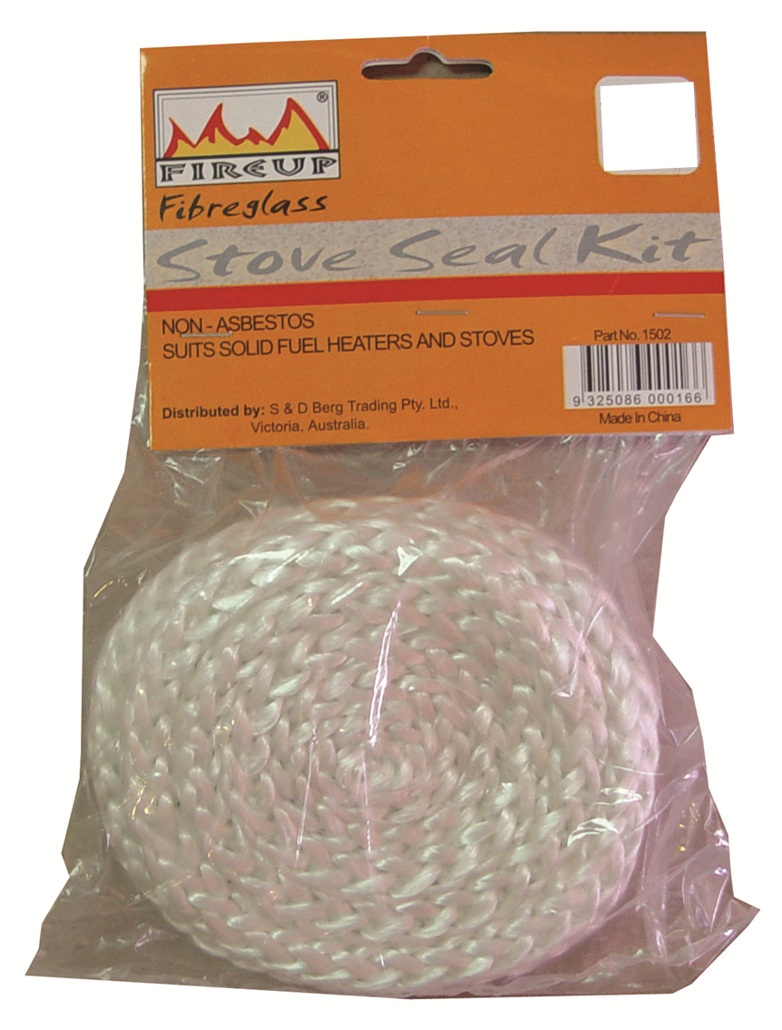 25m Fibreglass Rope to suit Wood Stoves / Heaters