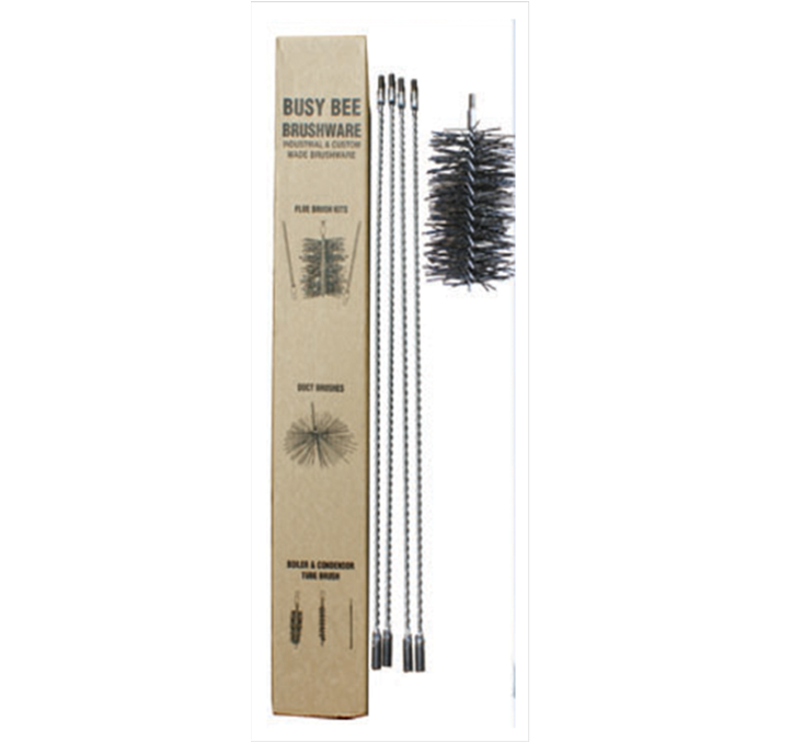 'BSW' Flue Brush Kits with Poly brush head