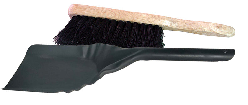 2 Fire Tool Set 28cm Hearth Fire Brush & Shovel