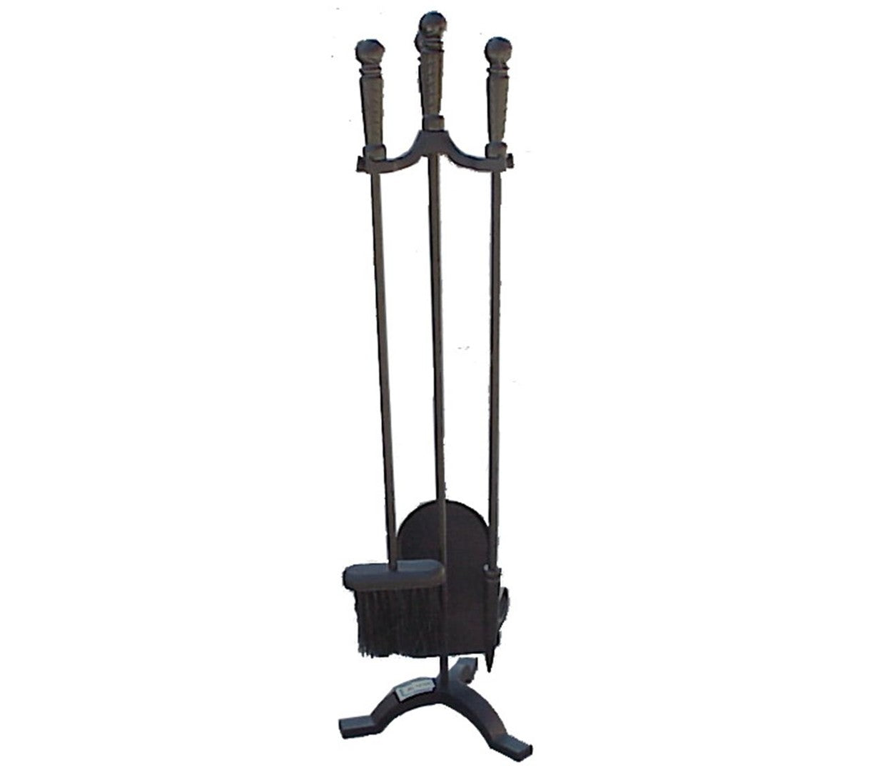 Black 3 Fire tool set with 72cm stand