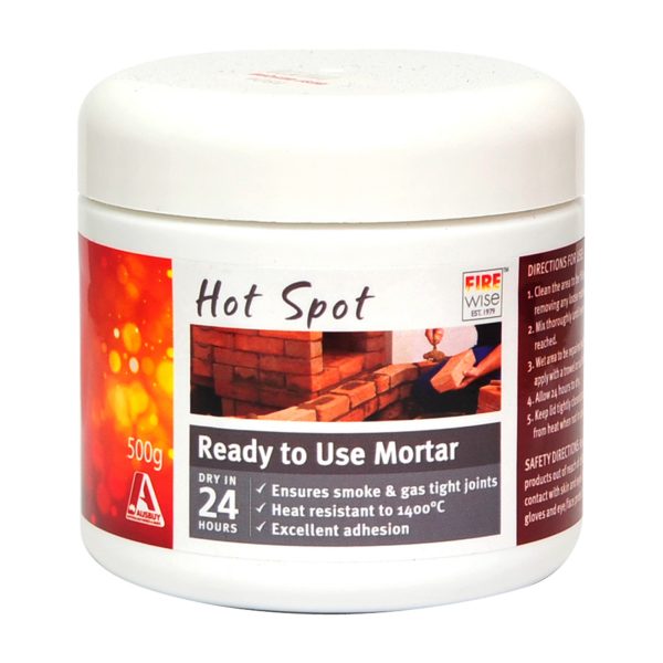 'Hot Spot' Redi Mortar Heat resistant up to 1400 C
