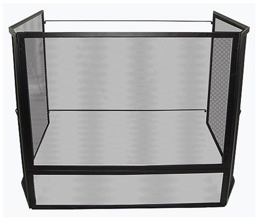 Wood Heater Child Guard / Safety Fence with Gate & mesh