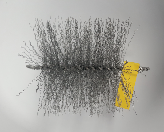Pull-through Flue Cleaning Gal Crimp  Brush Head