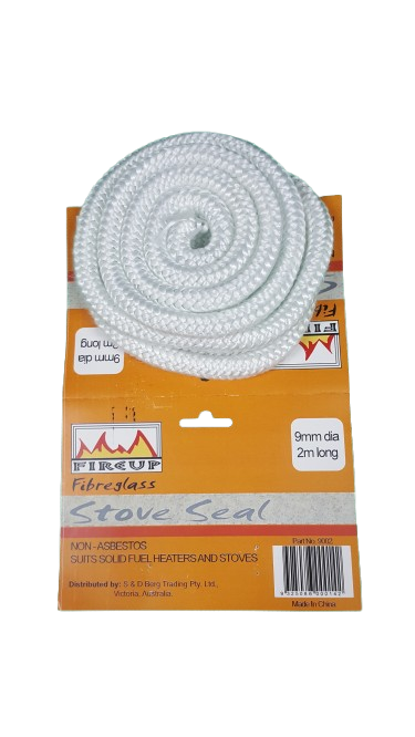 25m Fibreglass Rope to suit Wood Stoves / Heaters