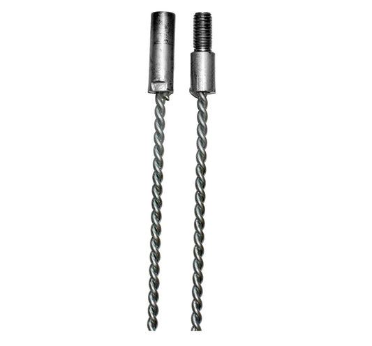 Flue Cleaning 8 gauge Twisted Wire Rod 900mm long