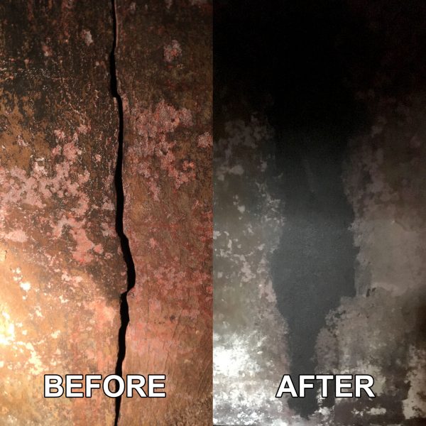 'Black Patch' High Temperature Putty suits stoves, flues, chimneys