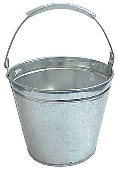 10 litre Galvanised Steel Fire Ash Bucket