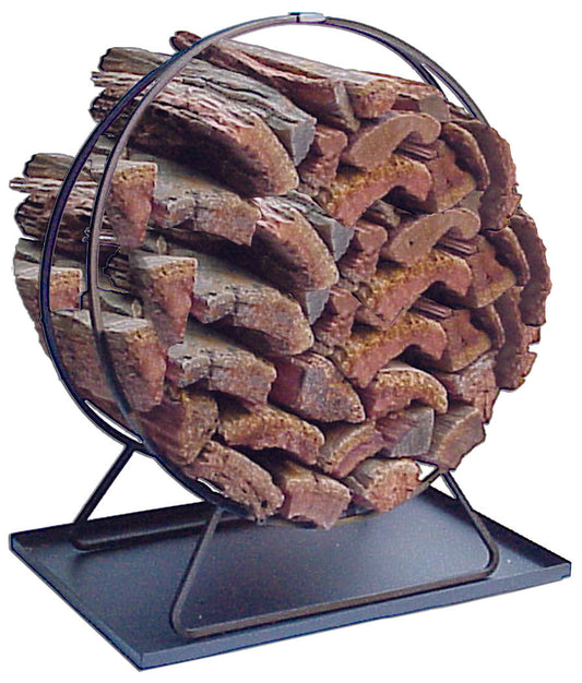Steel Wood Ring Log Rack