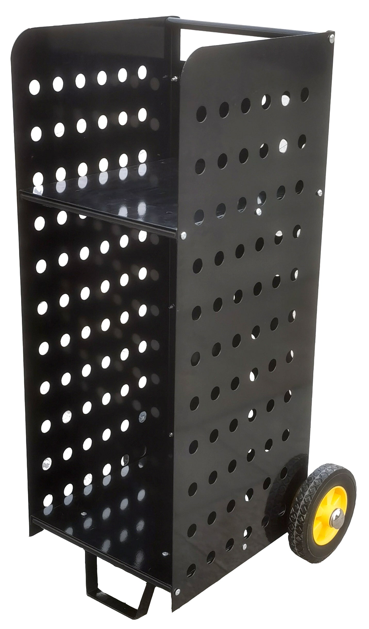 Heavy Duty steel plate Firewood Cart