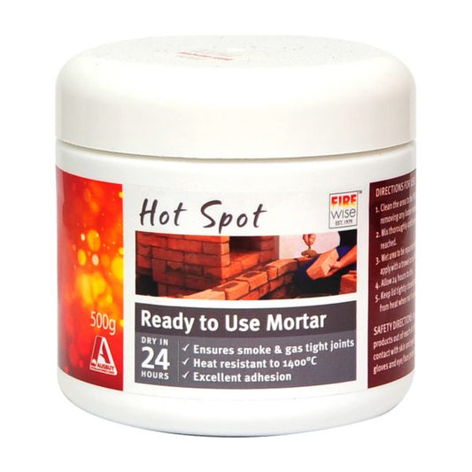'Hot Spot' Redi Mortar Heat resistant up to 1400 C